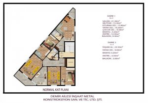 5 Dairelik Konut Projesi